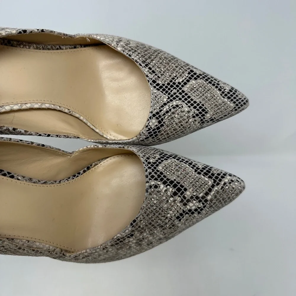 Vince‎ Camuto Airmosah Snakeskin Stiletto Pointed Toe Pumps 9